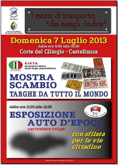 locandina Castellanza luglio 2013